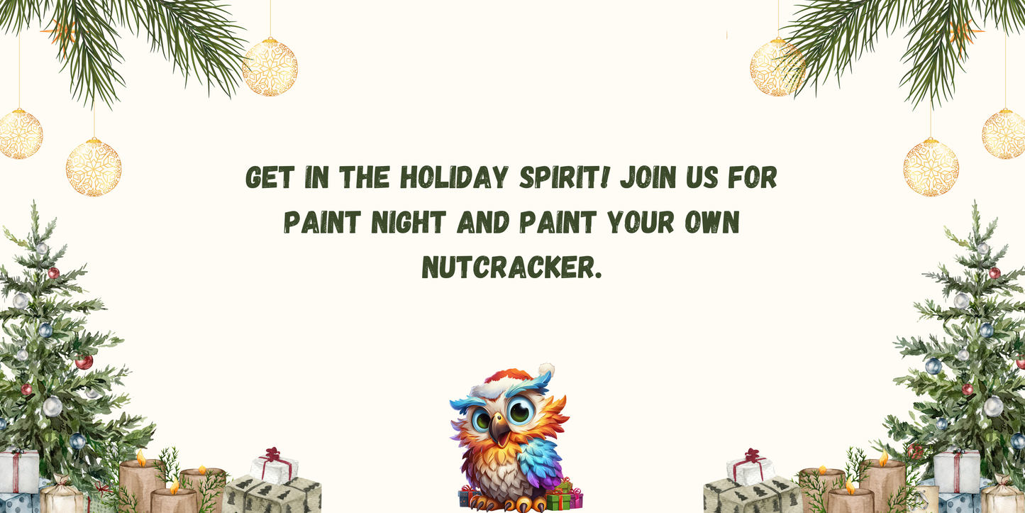 Nutcracker Paint Night (In Person Event)